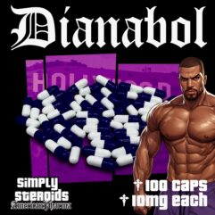 Dianabol 10mg x 100 Capsules