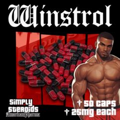Winstrol (Stanozolol) 25mg x 50 Capsules