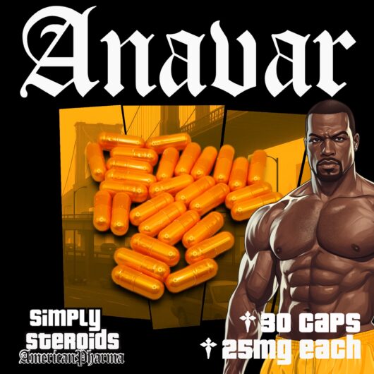 Anavar 25mg x 30 Capsules