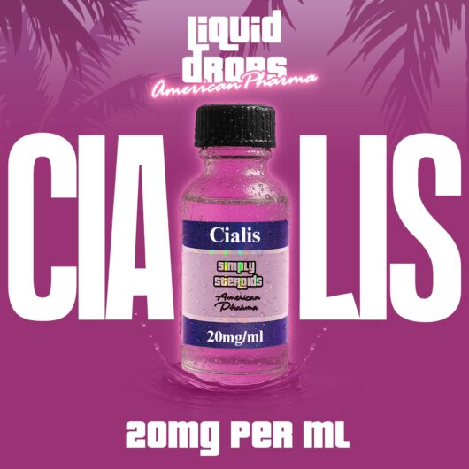 Cialis 20mg/ml x 30ml Liquid Oral Drops (USA)