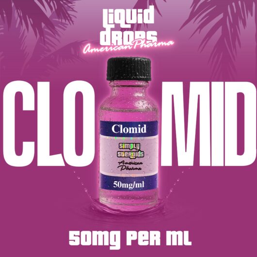 Clomid 50mg/ml x 30ml Liquid Oral Drops (USA)