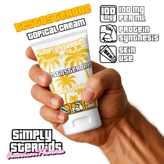 🧴 Testosterone Topical Cream - 100mg/ml x 30ml Tube 🧴