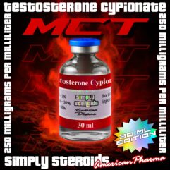 MCT - Testosterone Cypionate 250mg/ml - 30ml Vial