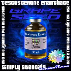 Testosterone Enanthate 250mg/ml - 30ml Vial