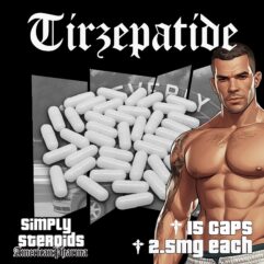 Tirzepatide - 2.5mg x 15 Capsules - USA