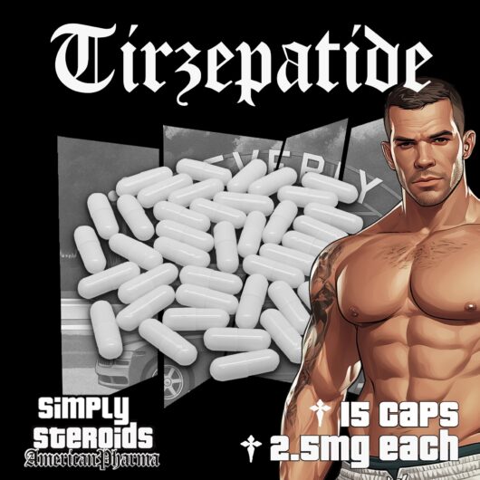 Tirzepatide - 2.5mg x 15 Capsules - USA