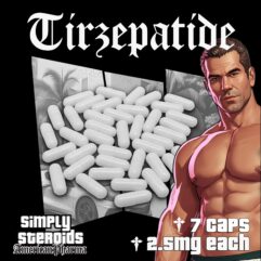 Tirzepatide - 2.5mg x 7 Capsules - USA