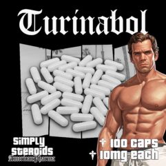 Turinabol (Tbol) 10mg x 100 Capsules - USA