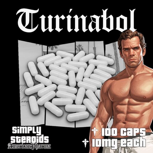 Turinabol (Tbol) 10mg x 100 Capsules - USA