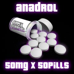 Anadrol 50mg x 50 Pills - USA