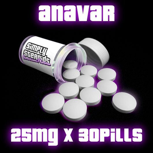 Anavar 25mg x 30 Pills - USA
