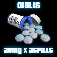 Cialis 20mg x 25 Pills - USA