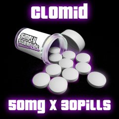 Clomid 50mg x 30 Pills - USA