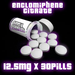 Enclomiphene Citrate 12.5mg x 30 Pills - USA