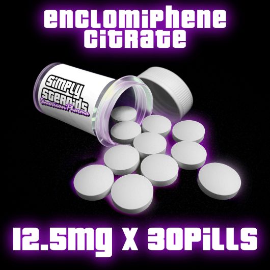 Enclomiphene Citrate 12.5mg x 30 Pills - USA