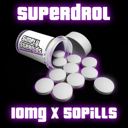 Superdrol 10mg x 50 Pills - USA